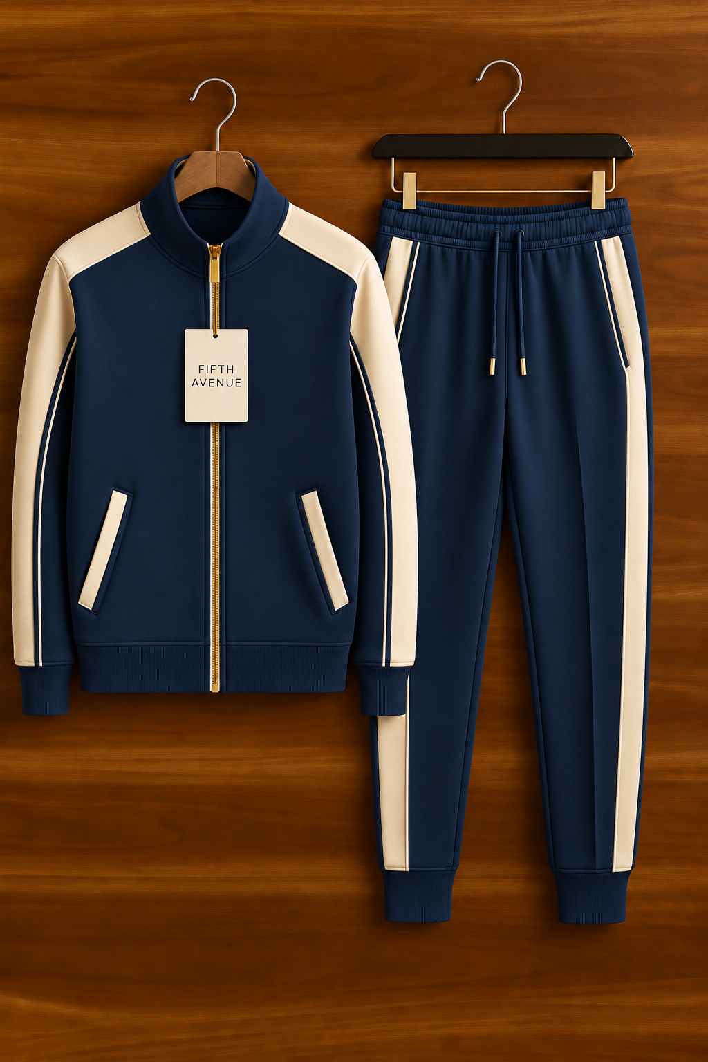 Mens Jacket and Pants Set FAMJAPNS200 - Blue