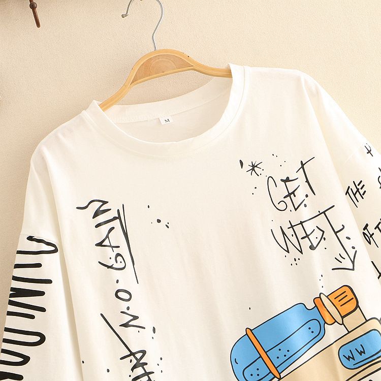 Mens Premium Cotton Printed T-Shirt - MPRIN50 - White