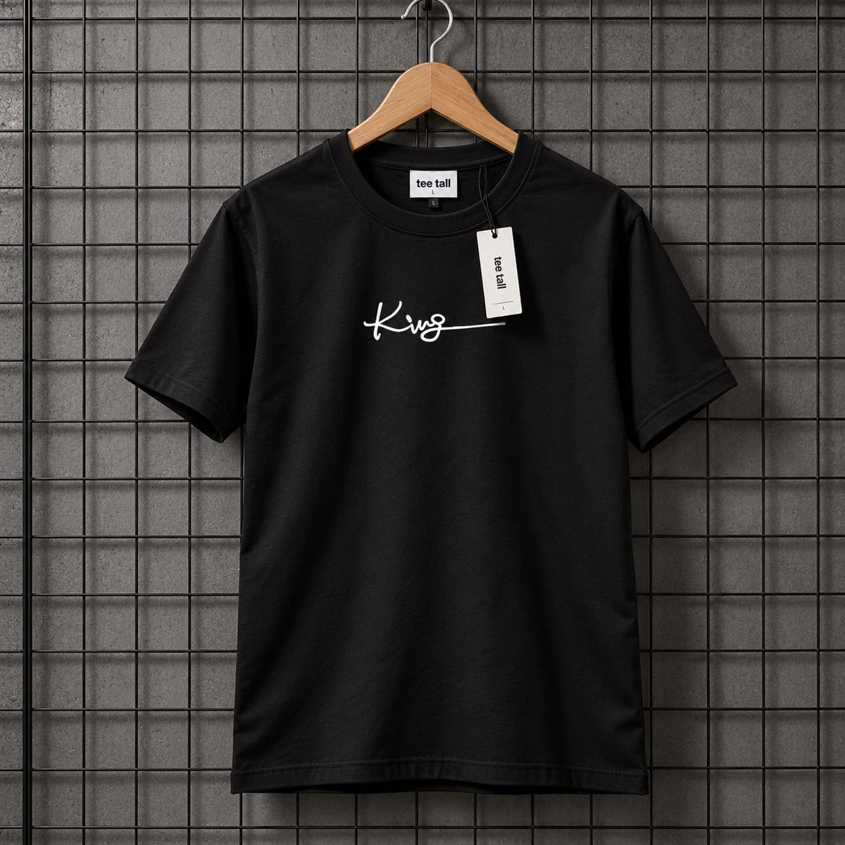 Nine Zero Stickers Printed NZMT35 T-Shirt - Black