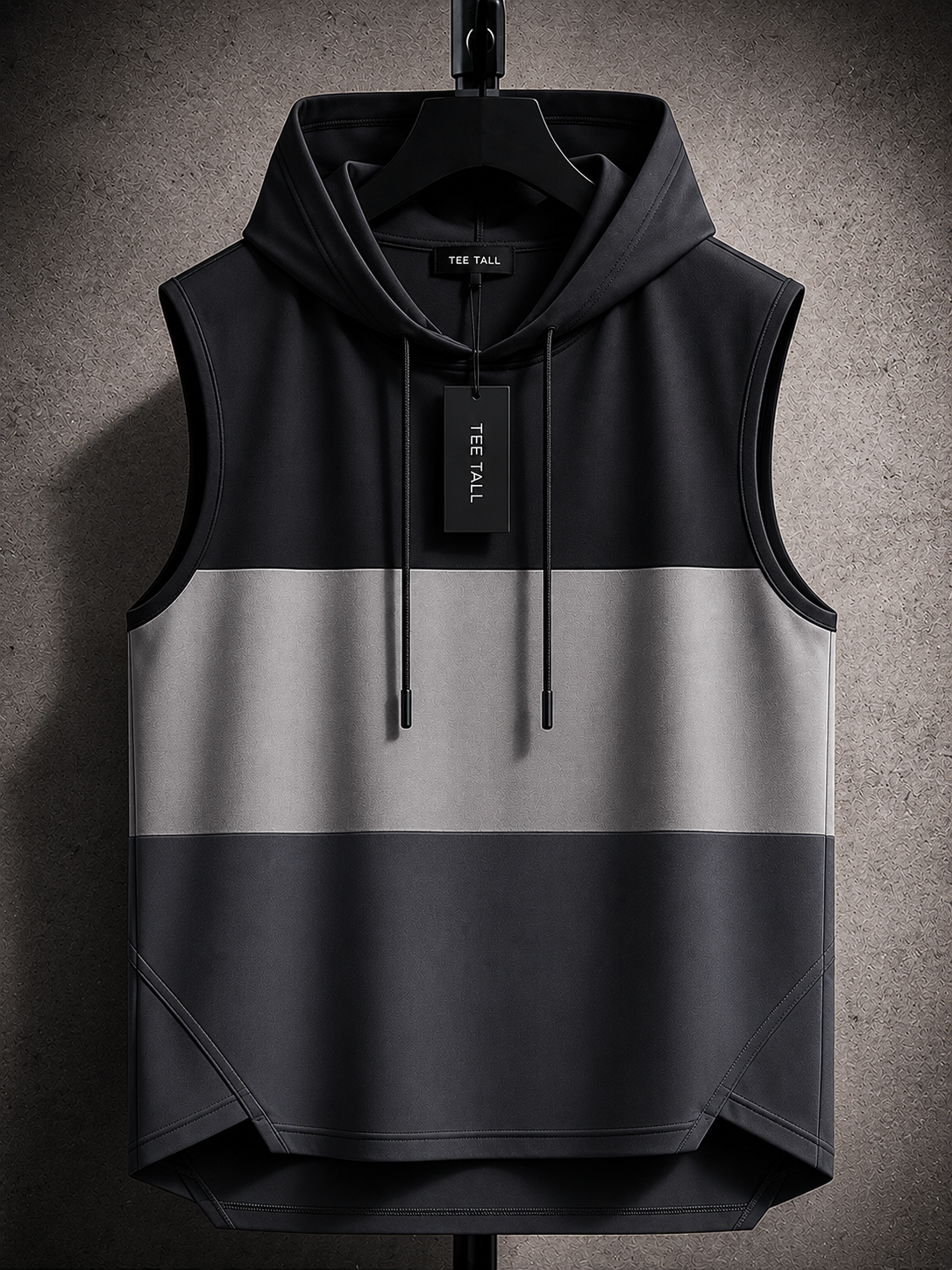 Mens Cotton Hooded Sleeveless T-Shirt CHST1
