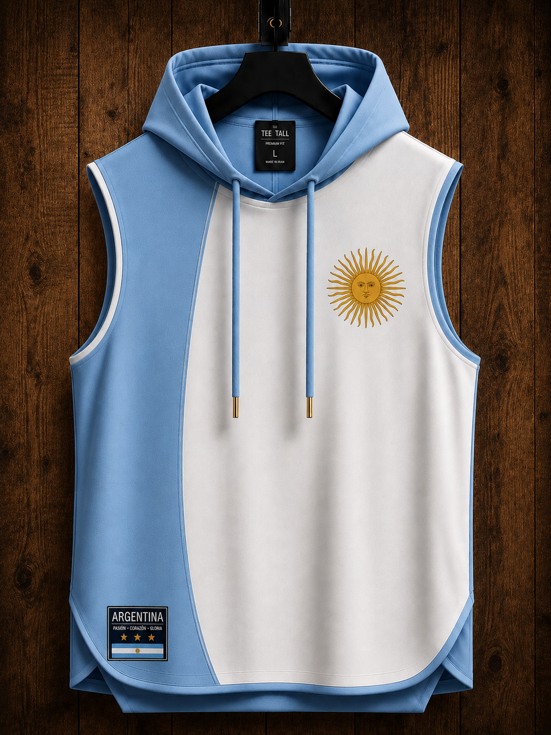 Mens Cotton Hooded Sleeveless T-Shirt CHST15 - Special Edition