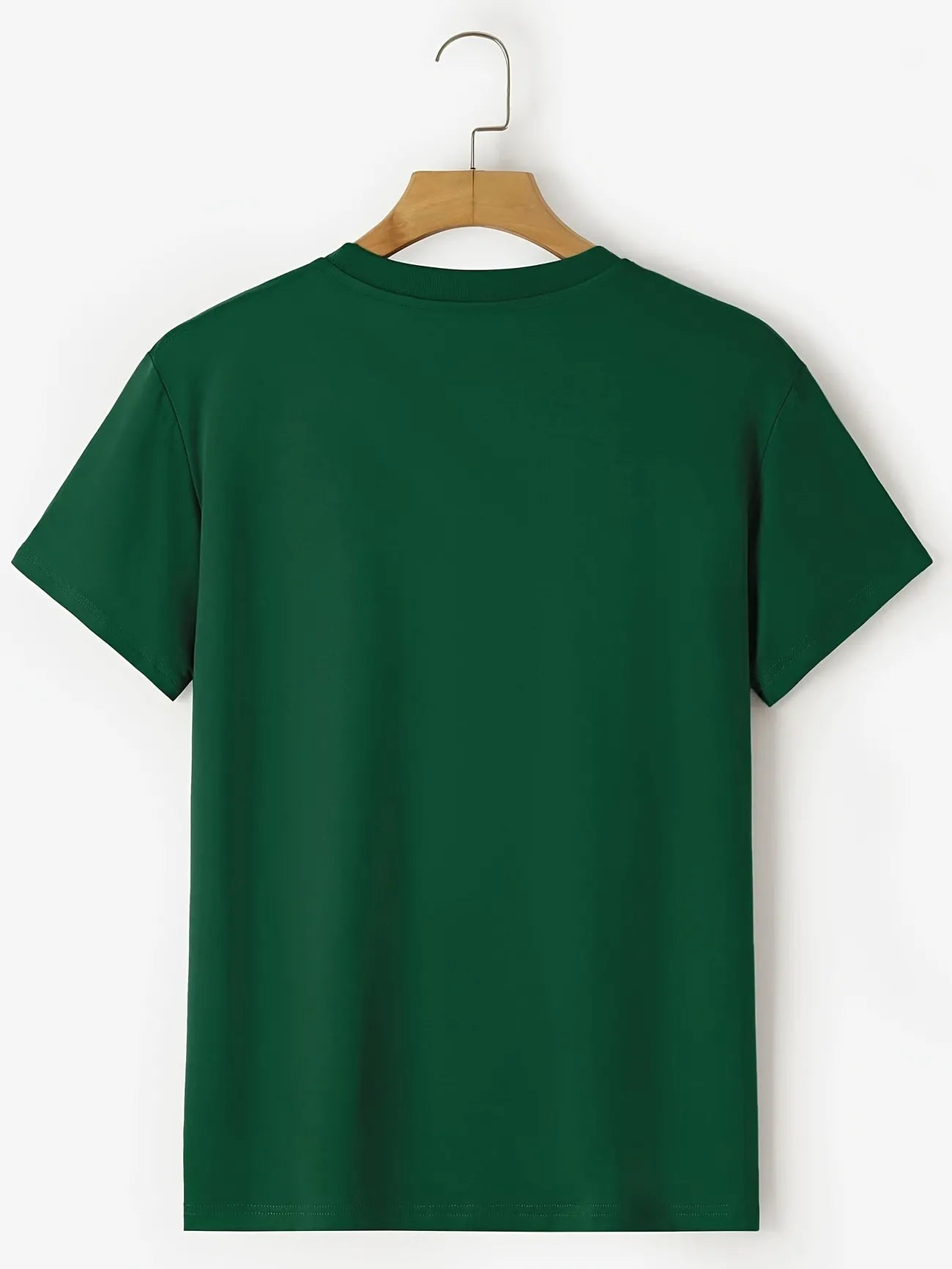 Mens Cotton Sticker Printed T-Shirt TTMPS96 - Green