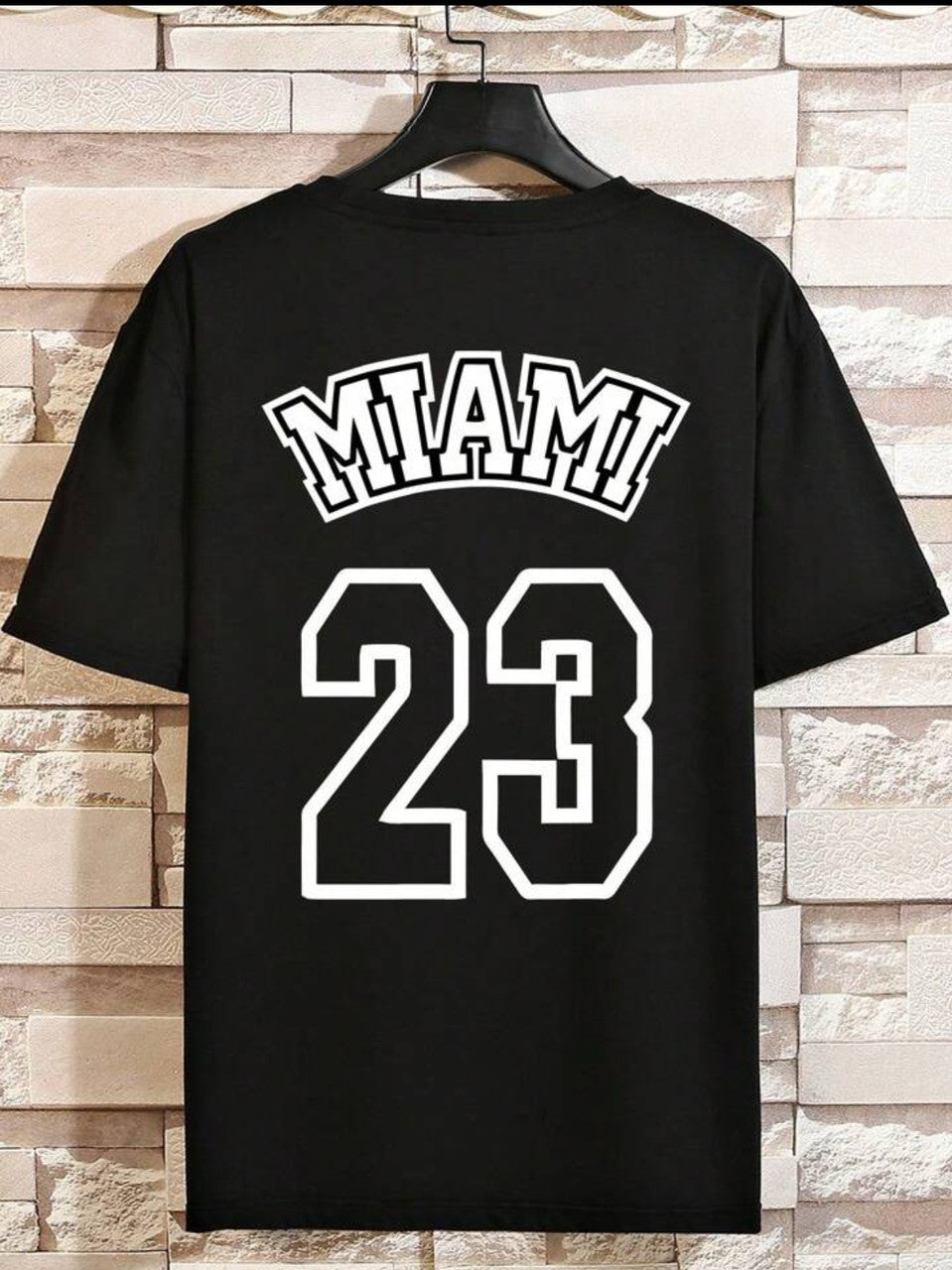 Nine Zero Stickers Printed NZMT5 T-Shirt - Black