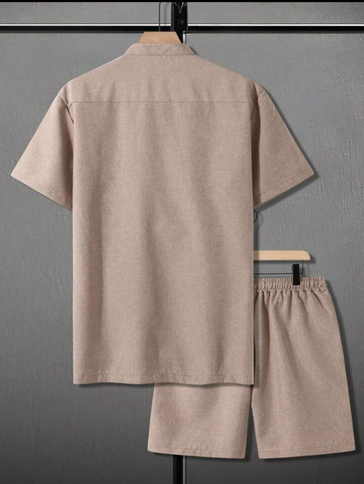 Mens Viscose Shorts + Shirt Set - TTVMS11 - Low Cost Edition