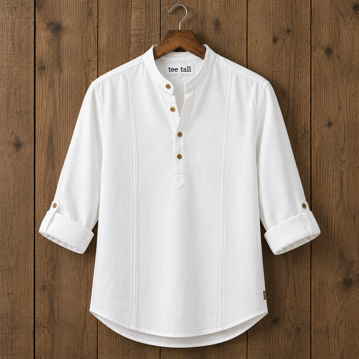 Mens  Cotton Full Sleeve Shirt TTMSK114 - White