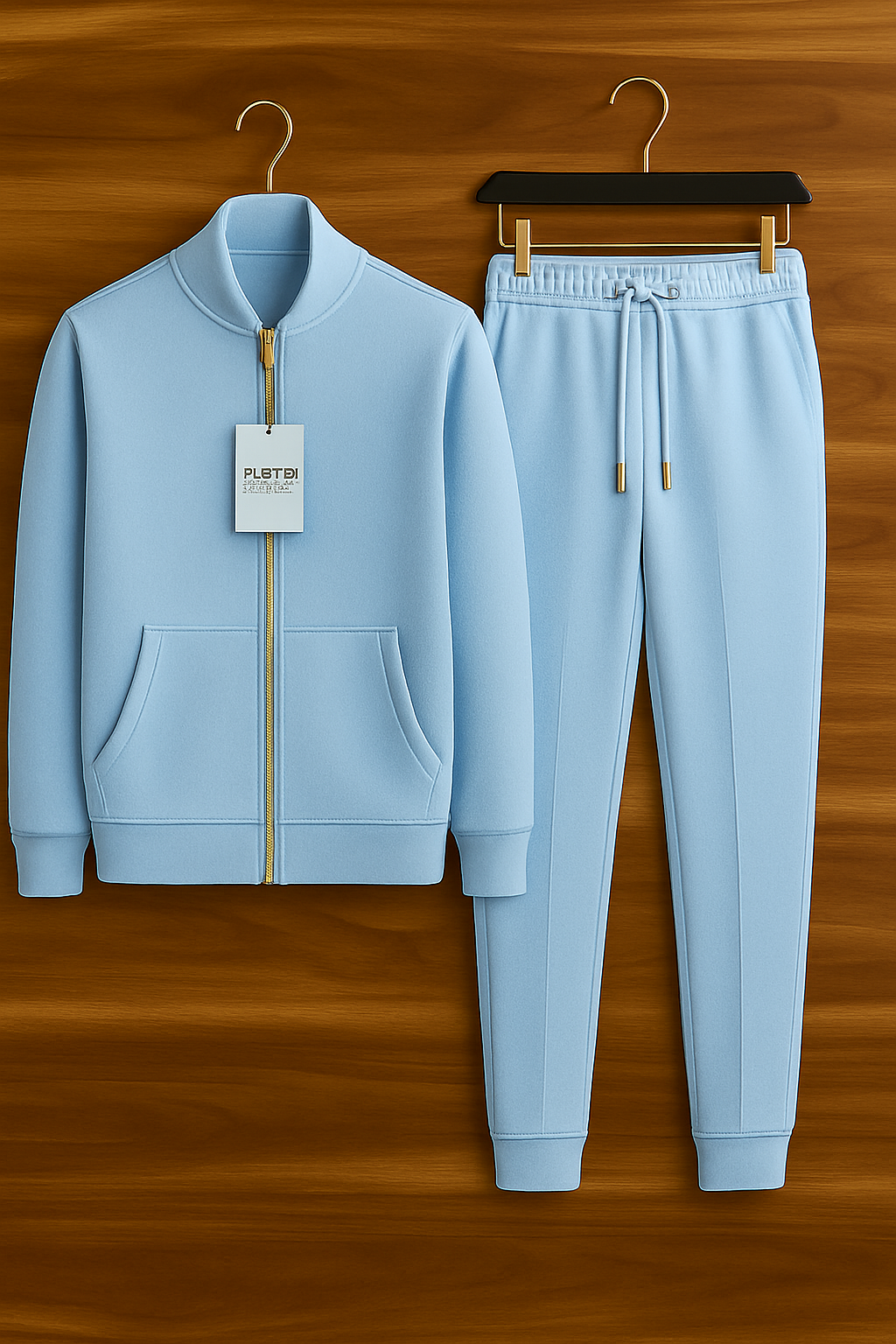 Mens Jacket and Pants Set FAMJAPNS37 - Light Blue