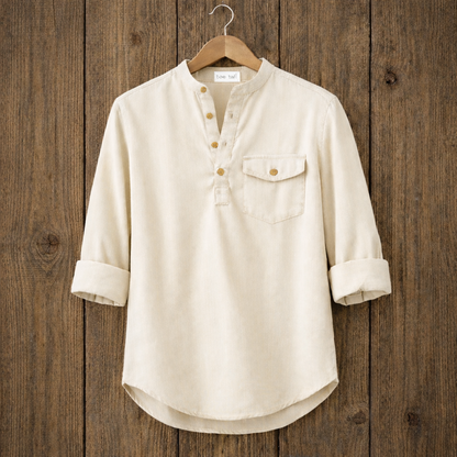 Mens Cotton Full Sleeve Shirt TTMSK8 - Cream