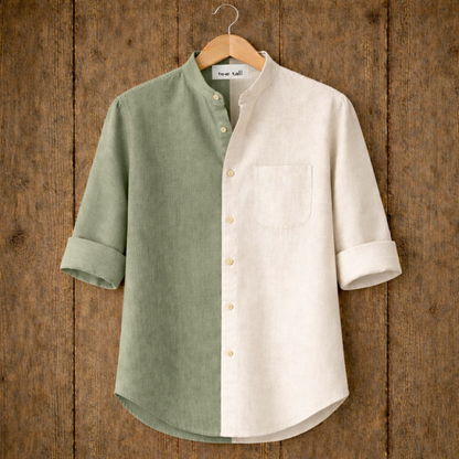 Mens Button Up Cotton Full Sleeve Shirt TTMBUS265 - Multi Color