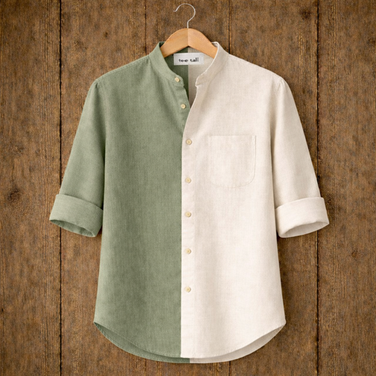 Mens Button Up Cotton Full Sleeve Shirt TTMBUS265 - Multi Color